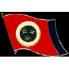 TENNESSEE PIN STATE FLAG PIN